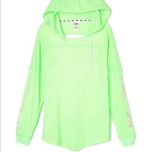 PINK Victoria's Secret Tops - VS Pink Neon Open Back Beach Tunic - Sz M, GUC